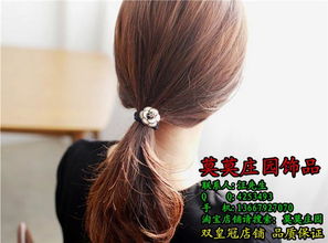 韓版精美發圈，潮流與品質的完美融合——聚焦莫莫莊園飾品廠家直銷